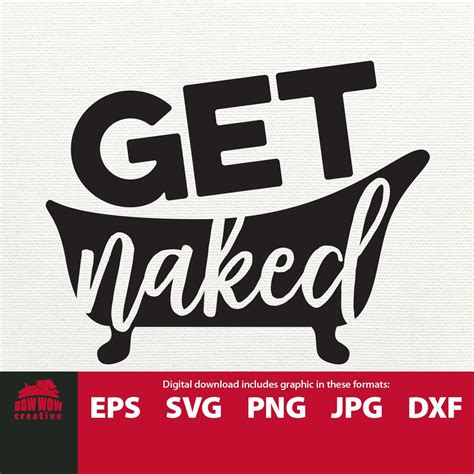 Download Free Get Naked Bathroom SVG Cut File Commercial Use
